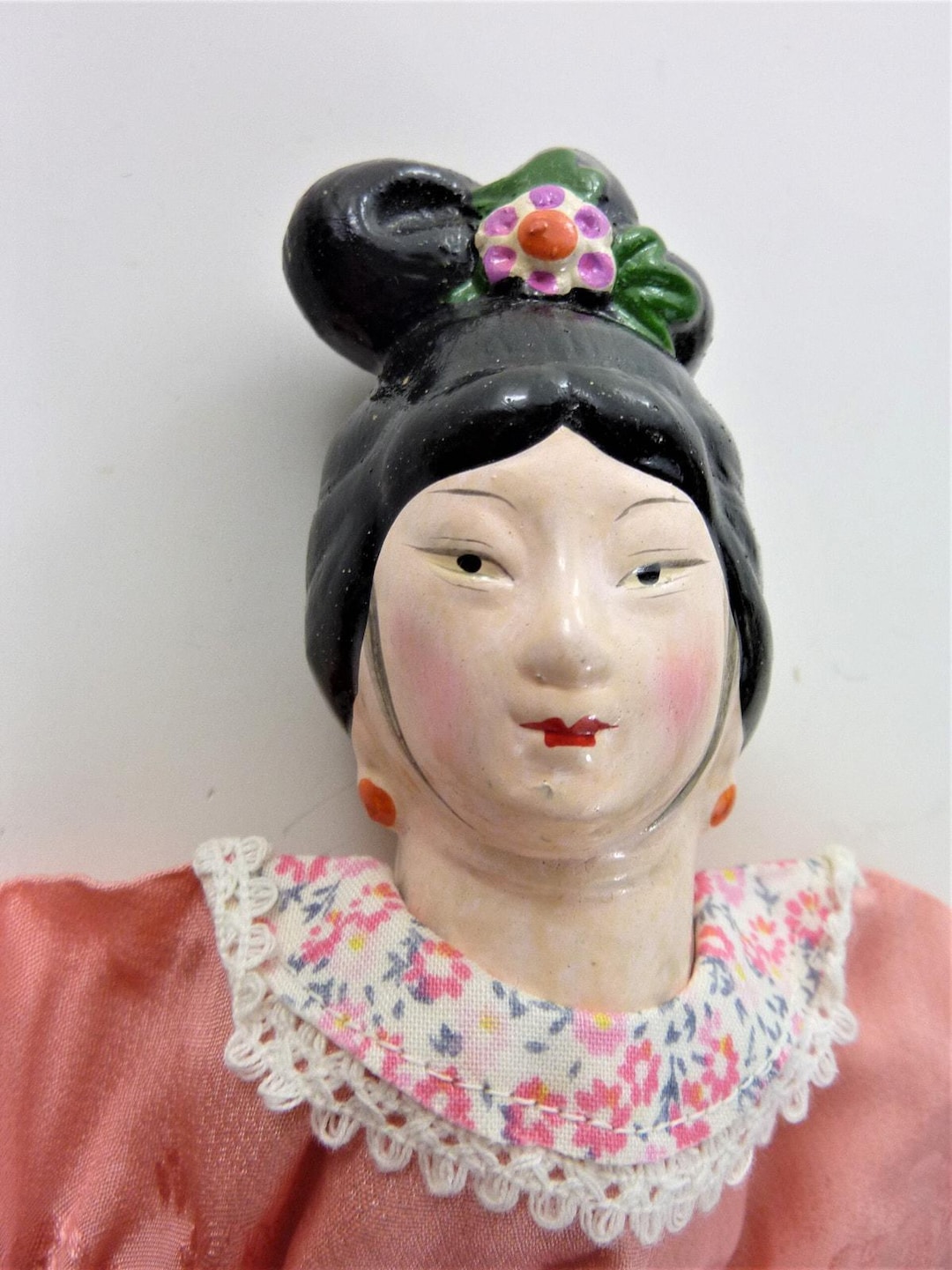 Vintage Folk Lore Puppet Doll Chinese Asian Opera Theater Decor - Etsy