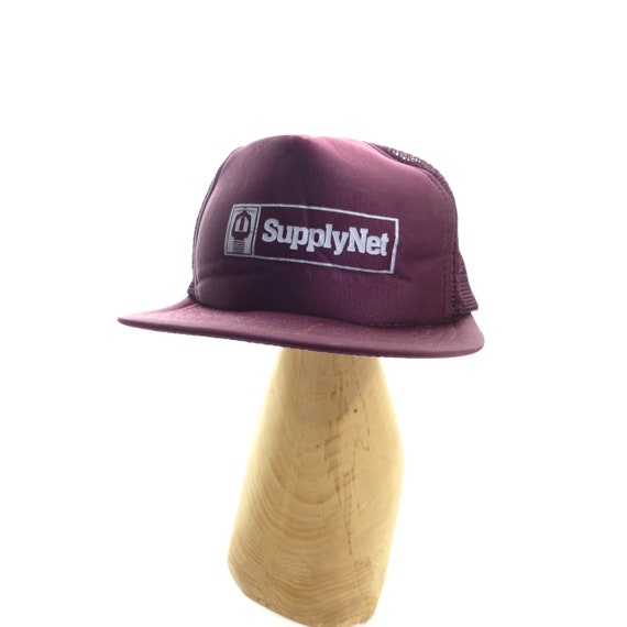 Vintage Supply Net foam snapback trucker hat