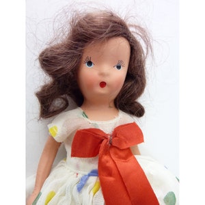 Vintage Composition Princess Anna Doll Orange Hair Green Dress bild 2
