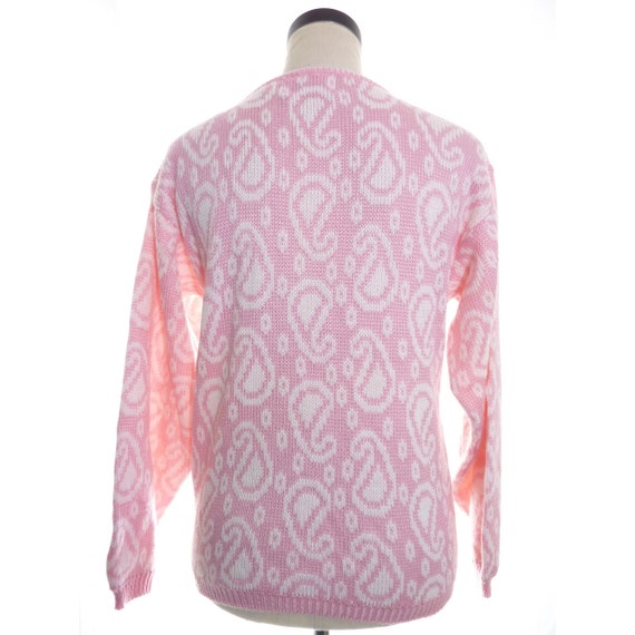 Womens Hunter's Glen M Pink Vintage 80's Paisley … - image 3