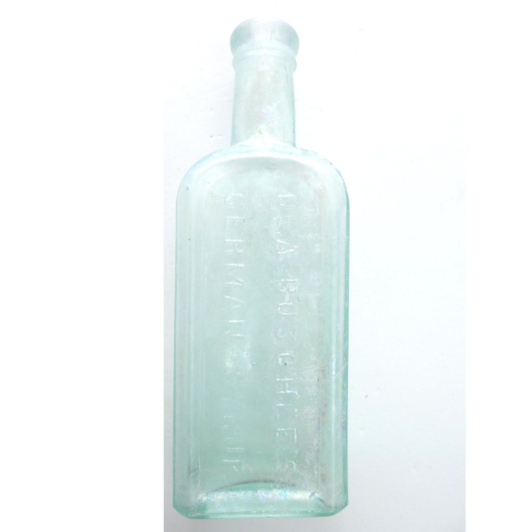 Syrup Bottle - Custom engraved 12oz glass bottle with cap