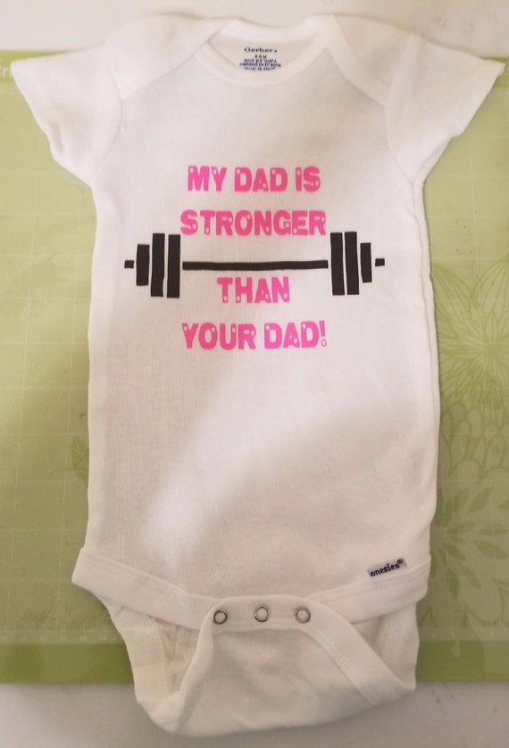 baby muscle onesie