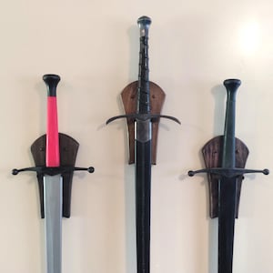 Vertical Sword Wall Display