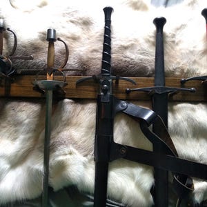 Full Size Vertical Sword Rack (36 inches)