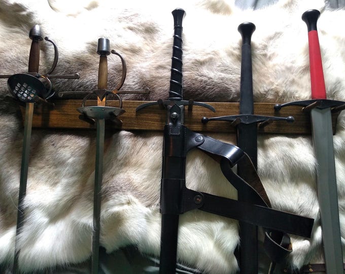 Full Size Vertical Sword Rack (36 inches)