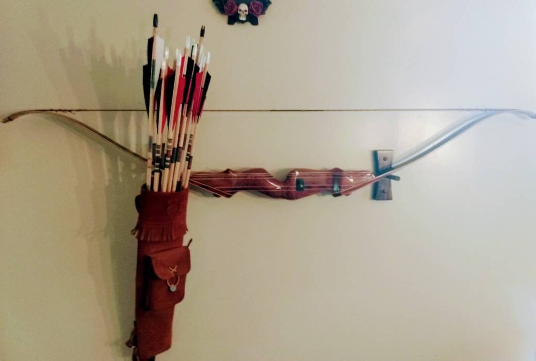 Bow and Archery Wall Display Etsy