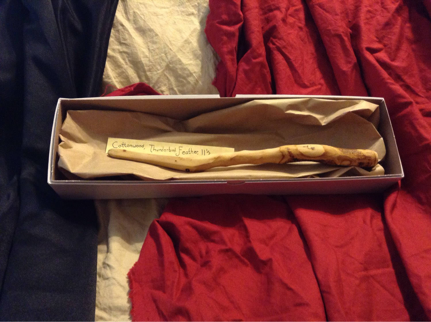 Cottonwood, Thunderbird Feather Magic Wand, 240