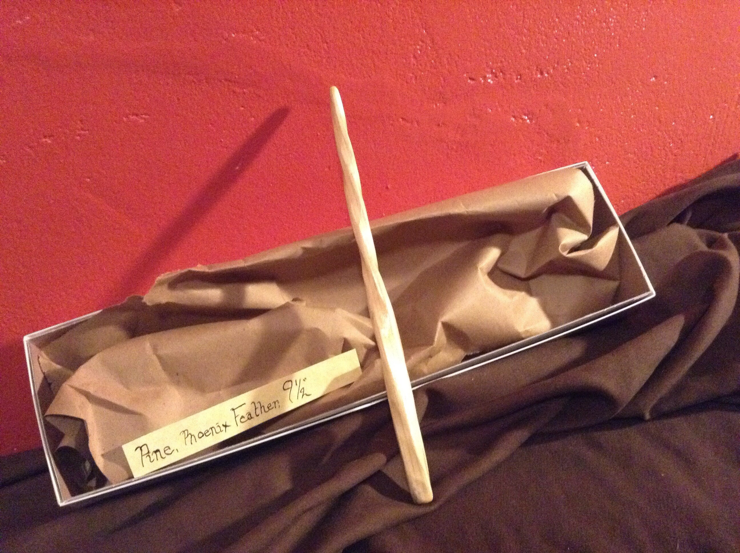 Pine Phoenix Feather Magic Wand 296