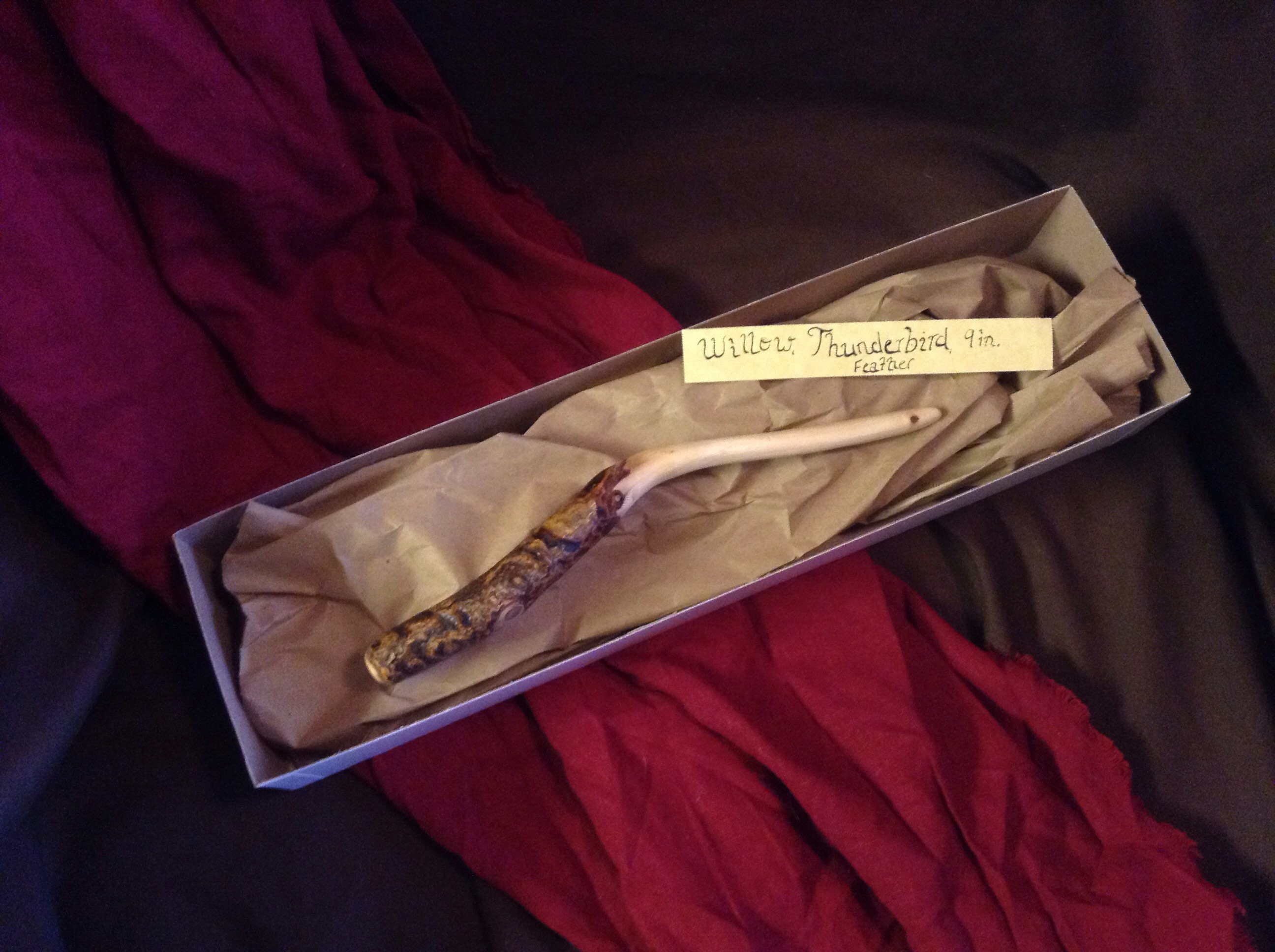 Willow Thunderbird Feather Magic Wand 279