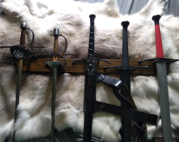 Full Size Vertical Sword Rack (36 inches)