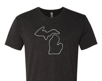 Hand Drawn Michigan