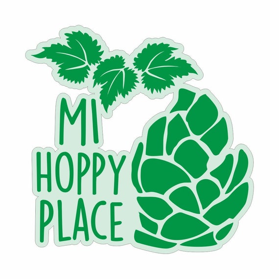 MI Hoppy Place Decal