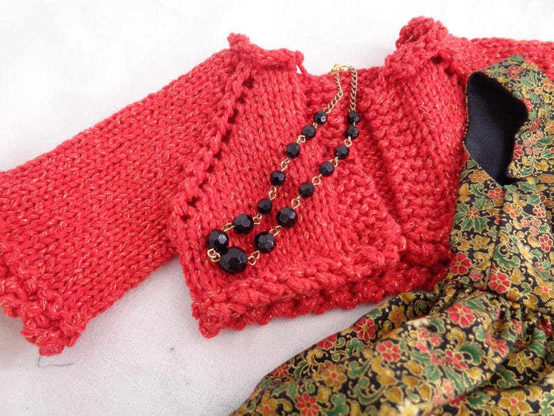 American Girl Doll Dress, Jacket and Necklace Etsy Canada