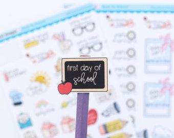 Back To School Planner Stickers - School Year