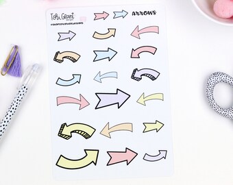 Arrow Planner Stickers
