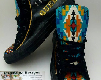 converse tribal design