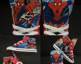spiderman converse toddler