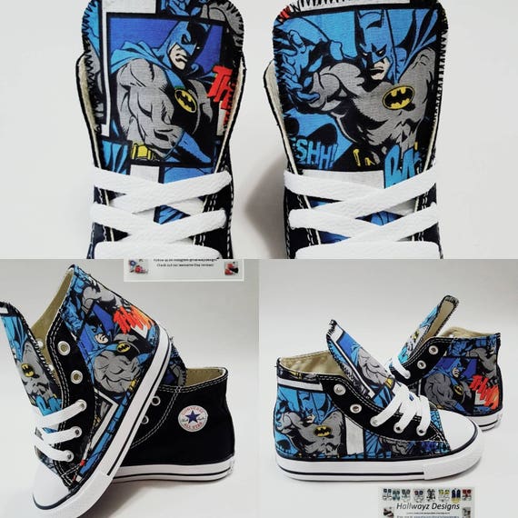 custom batman converse
