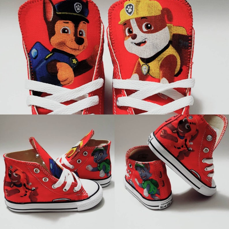 paw patrol shoes converse