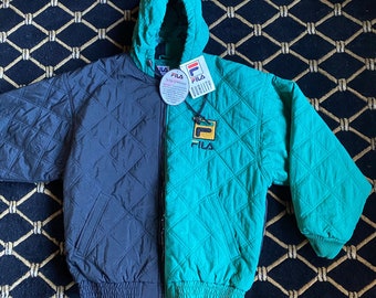 Fila Puffer Jacket - Etsy