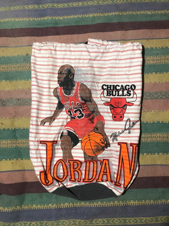 michael jordan drawstring bag