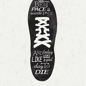 Runner Art, Exercise Room Art, Steve Prefontaine, &quot;A Good Day to Die&quot;