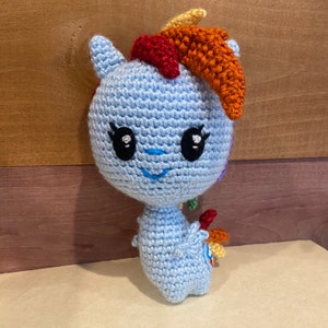 My Little Pony Crochet Rainbow Dash Crochet