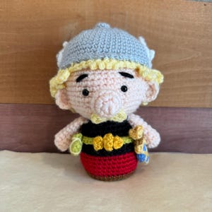 Asterix inspired Crochet Amigurumi