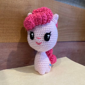 My Little Pony Crochet Amigurumi Pinkie Pie inspired