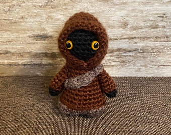 Jawa inspired Crochet Amigurumi