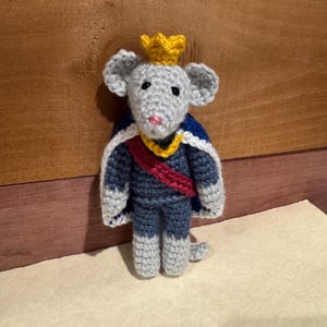 The Mouse King The Nutcracker inspired Crochet Amigurumi