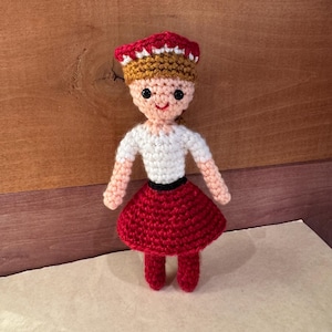 Russian Dancer The Nutcracker inspired Crochet Amigurumi