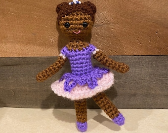 Sugar Plum Fairy The Nutcracker inspired Crochet Amigurumi