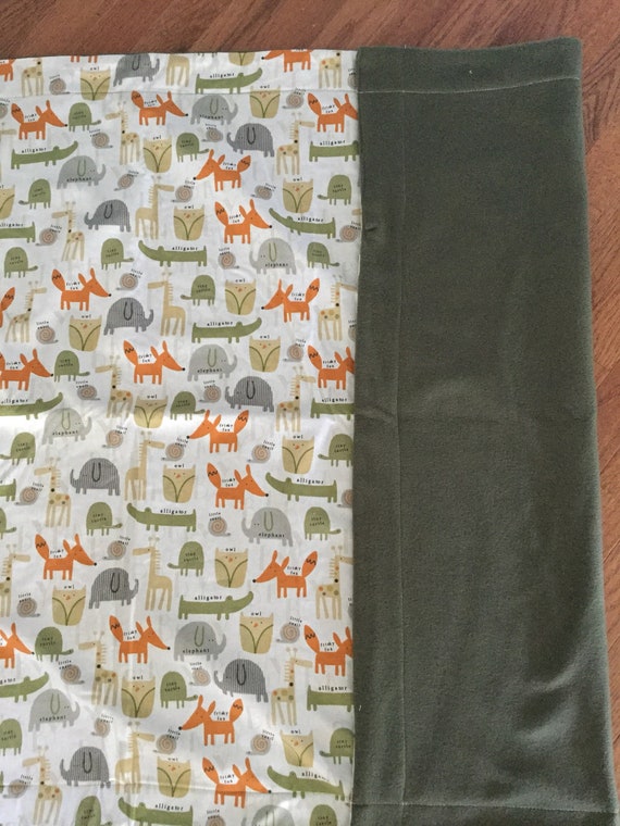 cotton fleece baby blanket