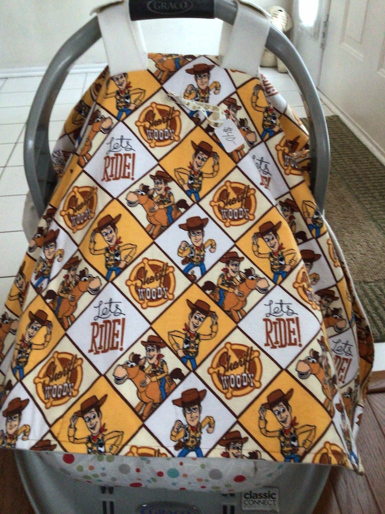 Disneys toy story Woody car seat canopy Etsy