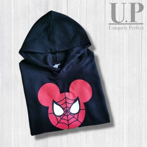 Spider man hoody / personalised disney  hoodie / family matching hoodie / Disney sweatshirt / Disney paris / Disney world