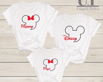 Disney t shirts / personalised disney t shirt / disney matching t shirts / children and adult t shirts / Disneyland / Disney world