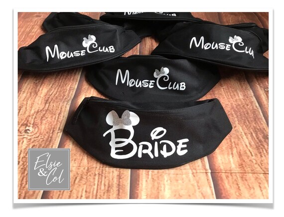 team bride bum bag