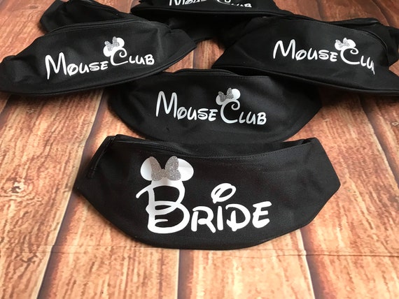 Disney Hen Party Fanny Pack Bum Bag Bridal Party Disney Vacation Mickey Mouse Bag Wedding Etsy UK
