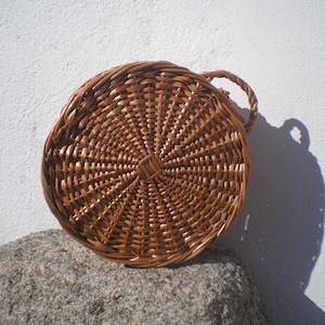 Round Wicker bag,Round Basket, wicker basket, wicker Handbag, bolsa de mimbre,Wickeltasche, sac en osier, borsa de vimini,wicker purse