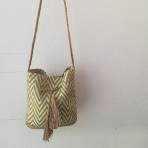 Shoulder Bag - Jute Bag-boho chic jute bag