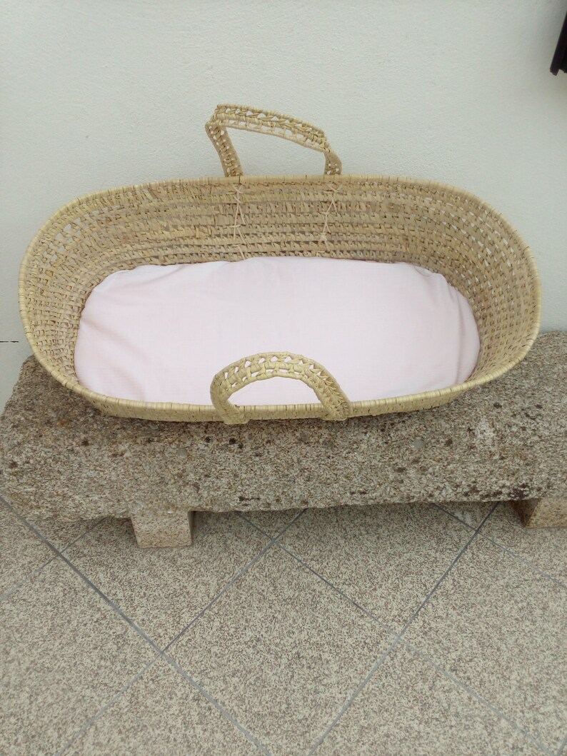 Moses BasketPalm Leaf Baby Moses Basket You can choose the Etsy