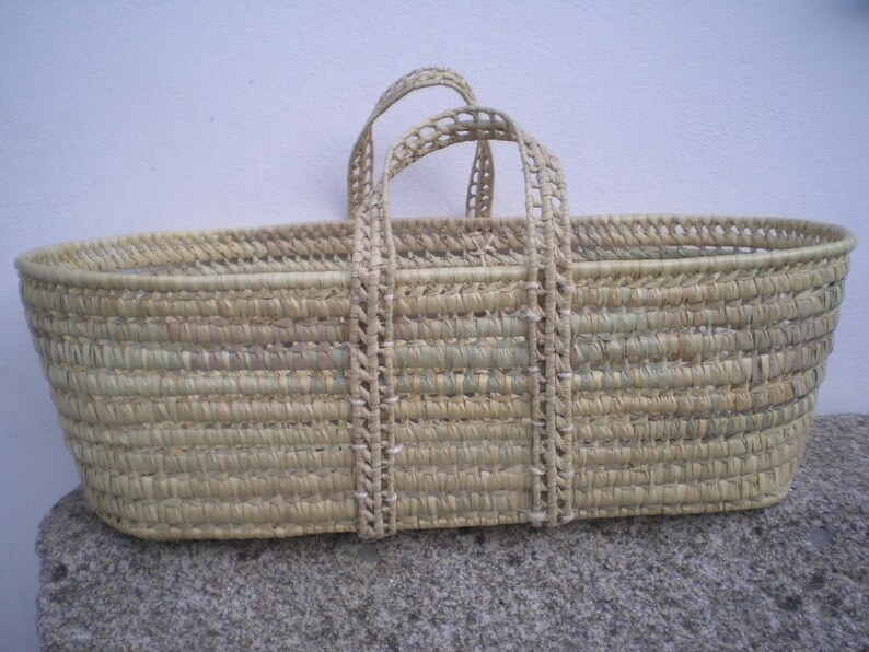 Moses BasketPalm Leaf Baby Moses Basket You can choose the Etsy