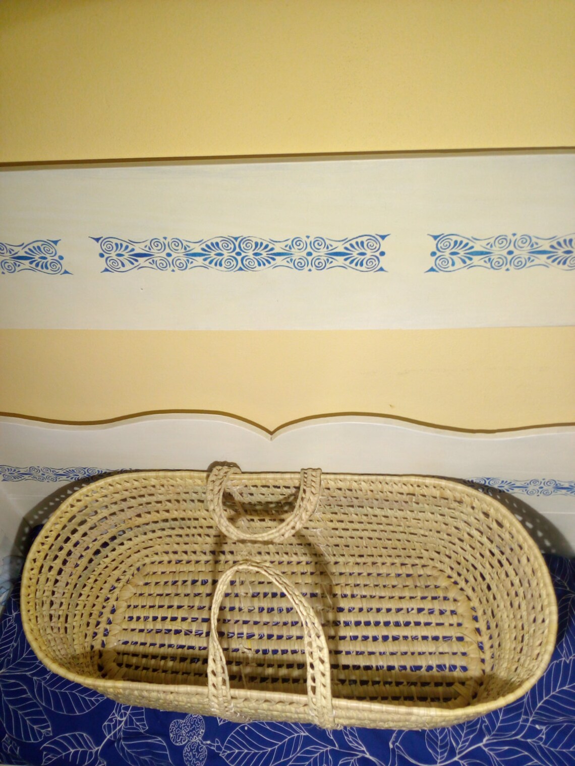 Moses BasketPalm Leaf Baby Moses Basket You can choose the Etsy
