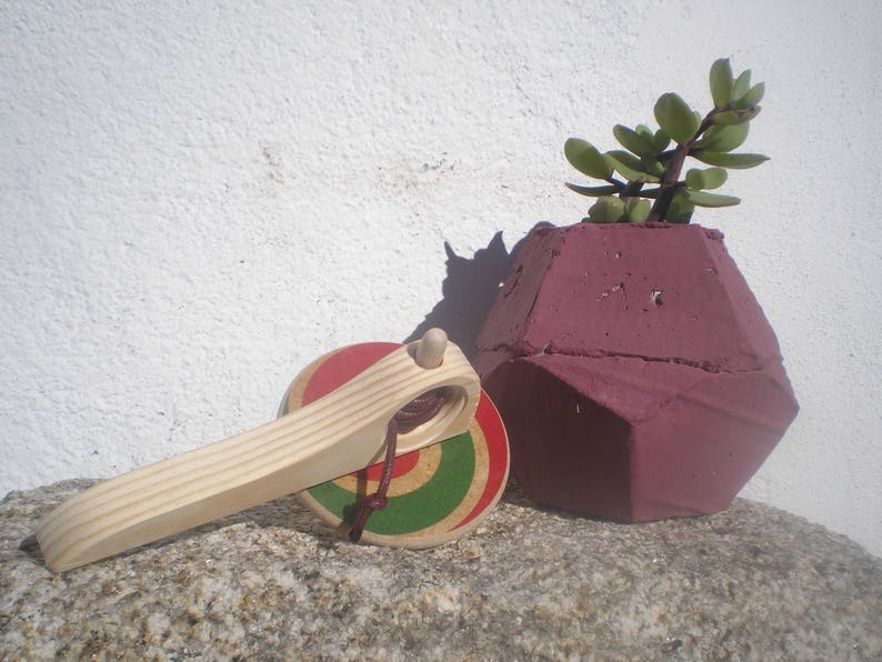 Toy Spinning Tophandle Spinning Topwooden Spinning Top Etsy