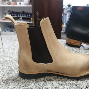 Portuguese Chelsea Leather Boots, for men and women, traditional, Portuguese handmade boots