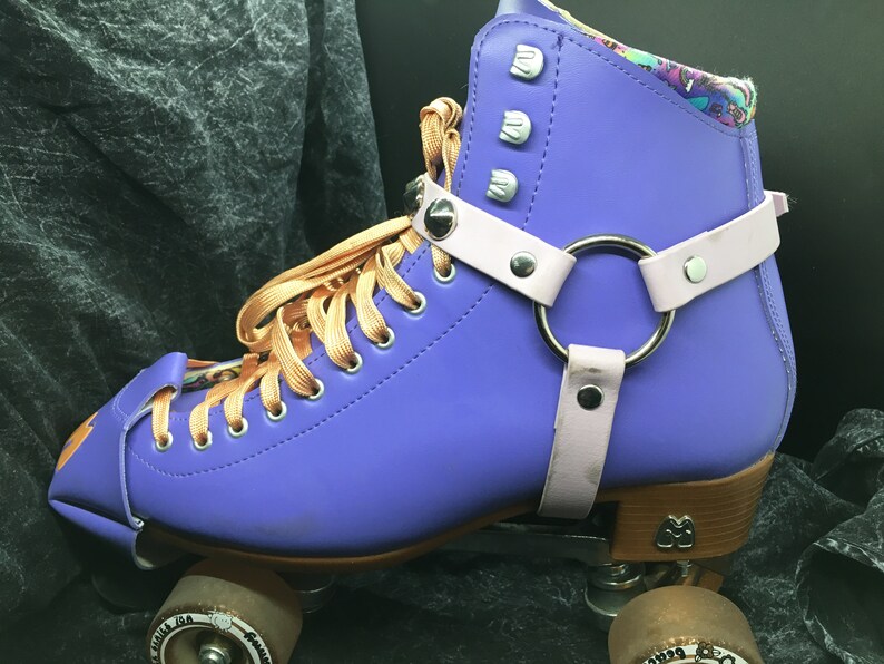 Studded Vegan Leather Roller Skate Strap Etsy