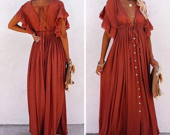 etsy bohemian dresses