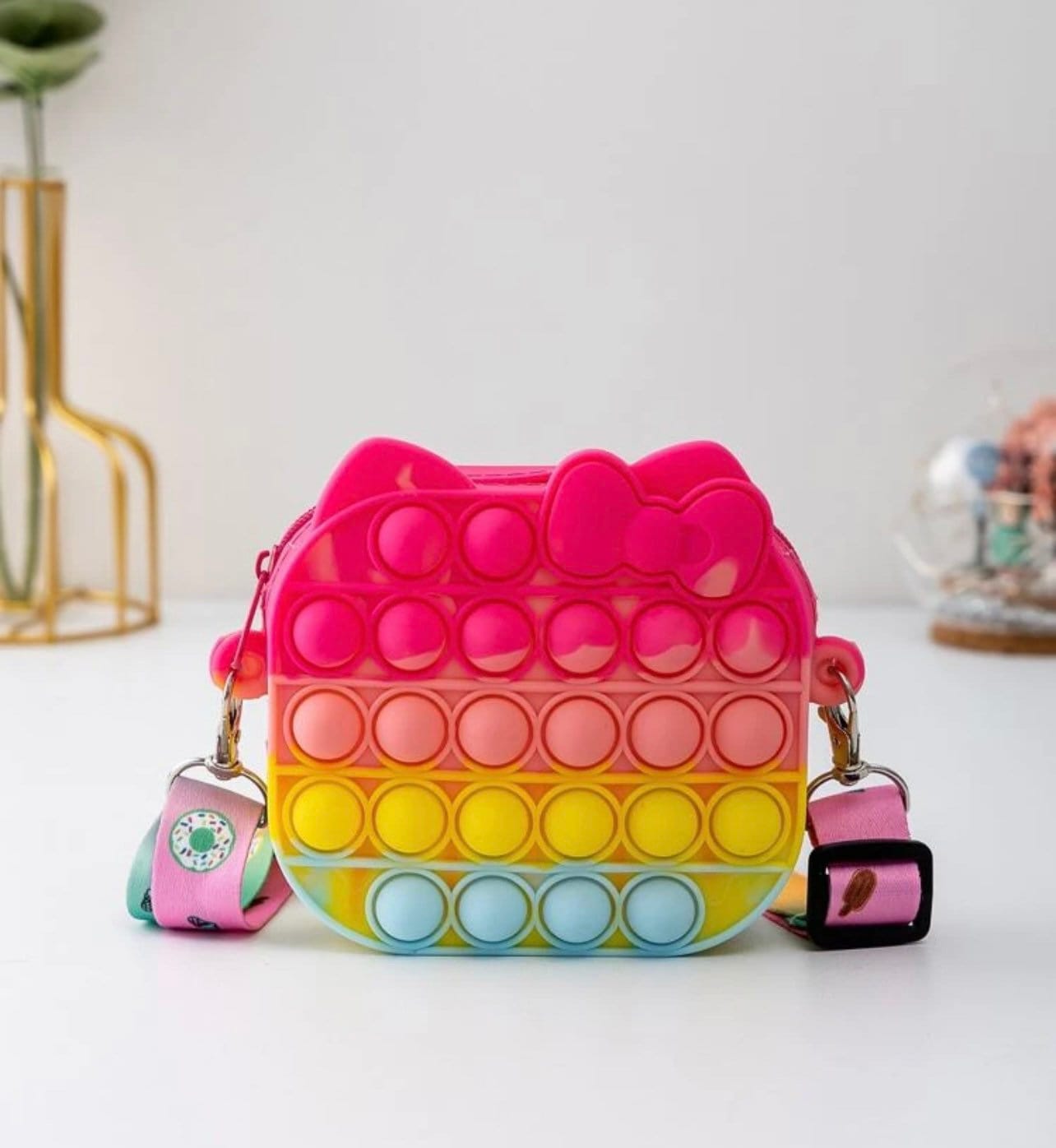 Kitty Fidget Pop It Purse Crossbody Handmade Etsy UK