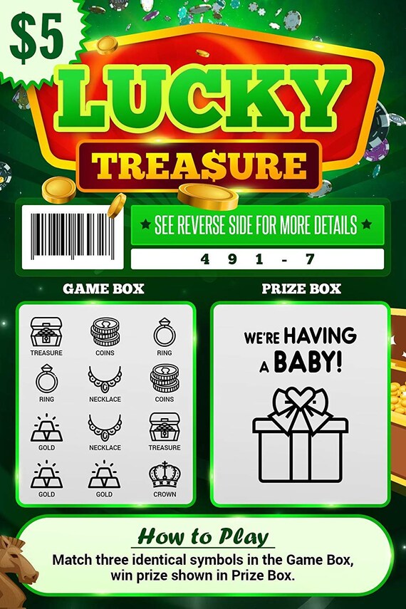 Fake Lottery Ticket Template